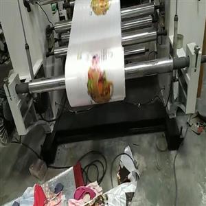 六色皮带式一米二柔板印刷机【试机】